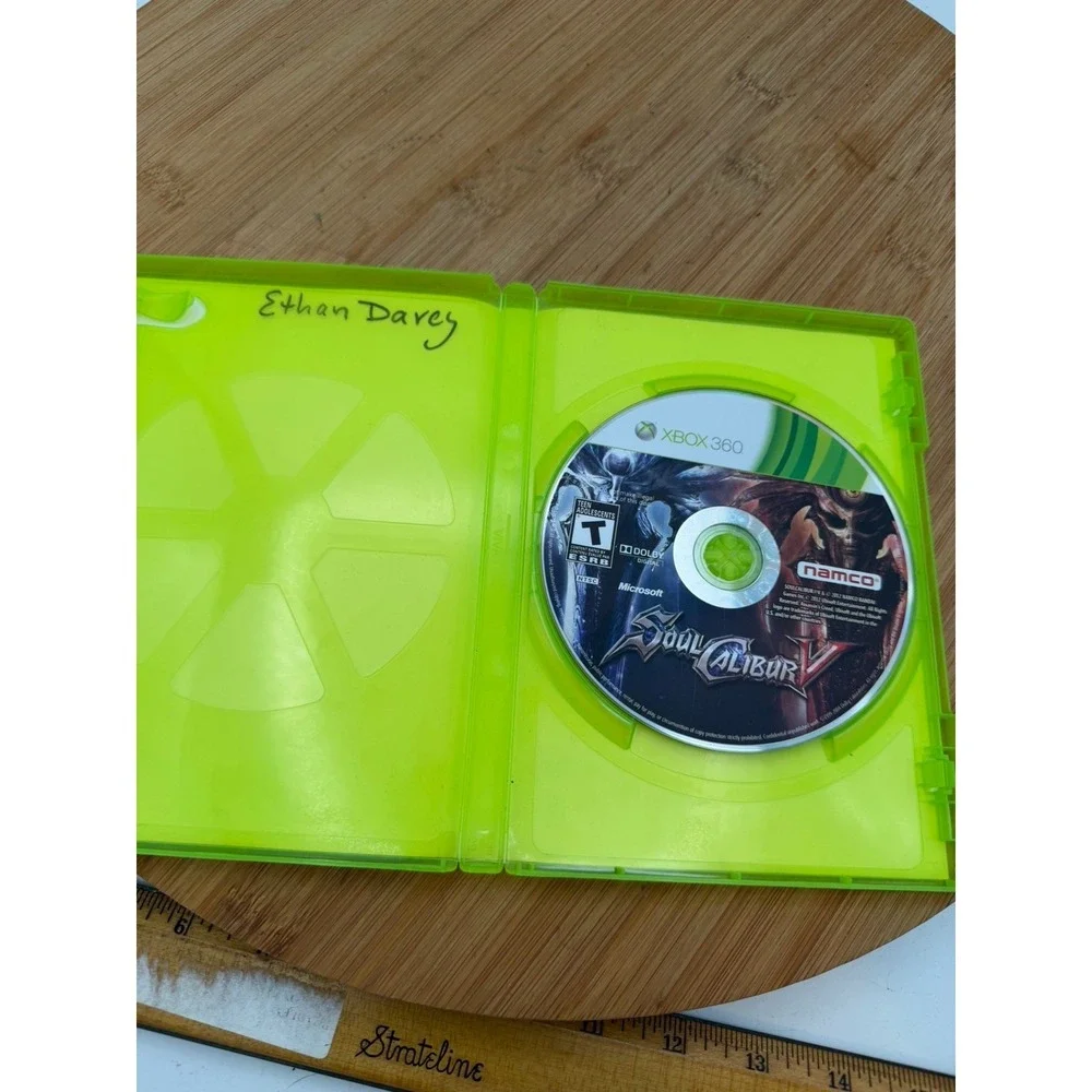 Soul Calibur V (Microsoft Xbox 360, 2012) CIB‎ Tested Mint Rare Authentic OEM